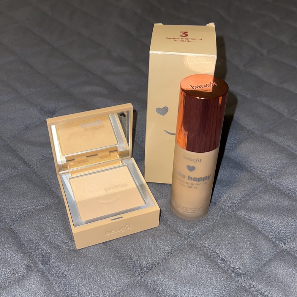 benefit #3 hello happy foundation and powder